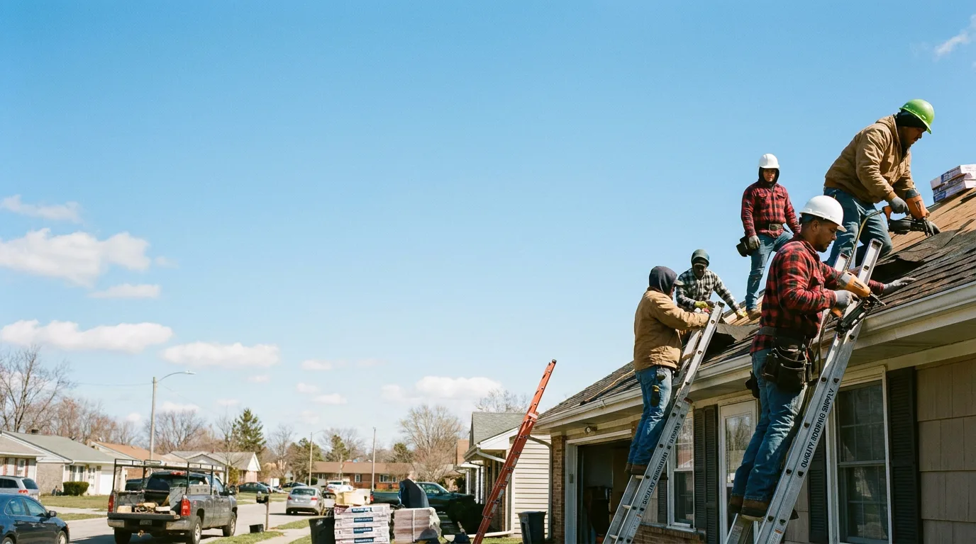 Roofing in Wyoming, IL near me